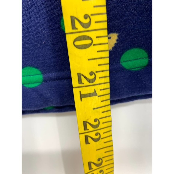 Evenie Blue Pasta Chef Printed Jersey Long Sleeve Elastic Cuff S - Picture 5 of 5